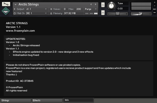 Arctic Strings: Kontakt image 4